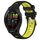 Per Garmin Forerunner 265 22mm Cinturino sportivo in silicone con fibbia in acciaio bicolore (nero + verde lime) Per Garmin Forerunner 265 22mm Cinturino sportivo in silicone con fibbia in acciaio bicolore (nero + verde lime)