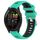 Per Garmin Forerunner 265 22mm Cinturino sportivo in silicone con fibbia in acciaio bicolore (lago blu + nero) Per Garmin Forerunner 265 22mm Cinturino sportivo in silicone con fibbia in acciaio bicolore (lago blu + nero)