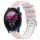 Per Garmin Forerunner 255 22mm Cinturino sportivo in silicone con fibbia in acciaio bicolore (rosa + bianco) Per Garmin Forerunner 255 22mm Cinturino sportivo in silicone con fibbia in acciaio bicolore (rosa + bianco)