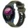Per Garmin Forerunner 255 Music 22mm Cinturino sportivo in silicone con fibbia in acciaio bicolore (verde militare + nero) Per Garmin Forerunner 255 Music 22mm Cinturino sportivo in silicone con fibbia in acciaio bicolore (verde militare + nero)