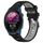 Per Garmin Forerunner 255 Music 22mm Cinturino sportivo in silicone con fibbia in acciaio bicolore (nero + grigio) Per Garmin Forerunner 255 Music 22mm Cinturino sportivo in silicone con fibbia in acciaio bicolore (nero + grigio)