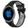 Per Garmin Venu 2 22mm cinturino sportivo in silicone con fibbia in acciaio bicolore (nero + grigio) Per Garmin Venu 2 22mm cinturino sportivo in silicone con fibbia in acciaio bicolore (nero + grigio)