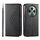 Per OPPO Reno12 F 4G / 5G / F27 India Custodia magnetica in pelle di vitello con griglia cubica (nero)
