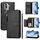 For OPPO Reno11 Pro 5G Global Multi-Card Slots Zipper Wallet Leather Phone Case(Black) For OPPO Reno11 Pro 5G Global Multi-Card Slots Zipper Wallet Leather Phone Case(Black)