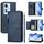 For OPPO Reno11 F 5G Global Multi-Card Slots Zipper Wallet Leather Phone Case(Blue) For OPPO Reno11 F 5G Global Multi-Card Slots Zipper Wallet Leather Phone Case(Blue)