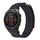 Per cinturino da orologio con chiusura a strappo in nylon stile sportivo Garmin da 26 mm a doppia sezione (nero) Per cinturino da orologio con chiusura a strappo in nylon stile sportivo Garmin da 26 mm a doppia sezione (nero)