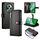 Per OPPO Reno12 F 4G / 5G / F27 India Portafoglio con cerniera e nove slot per carte Custodia in pelle per telefono (nero) Per OPPO Reno12 F 4G / 5G / F27 India Portafoglio con cerniera e nove slot per carte Custodia in pelle per telefono (nero)