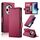 Per Redmi 14C 4G Custodia per telefono in pelle smerigliata magnetica con fibbia laterale (rosso vino) Per Redmi 14C 4G Custodia per telefono in pelle smerigliata magnetica con fibbia laterale (rosso vino)