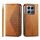Per Xiaomi 14T Pro Custodia per telefono in pelle magnetica con texture di vitello a griglia cubica (giallo) Per Xiaomi 14T Pro Custodia per telefono in pelle magnetica con texture di vitello a griglia cubica (giallo)