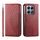 Per Xiaomi 14T Pro Custodia per telefono in pelle magnetica con texture di vitello a griglia cubica (rosso) Per Xiaomi 14T Pro Custodia per telefono in pelle magnetica con texture di vitello a griglia cubica (rosso)