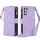 Per Samsung Galaxy S22+ 5G Dream 9-Card Zipper Wallet RFID Custodia in pelle per telefono con cordino (viola) Per Samsung Galaxy S22+ 5G Dream 9-Card Zipper Wallet RFID Custodia in pelle per telefono con cordino (viola)