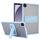 For Samsung Galaxy Tab A9 Skin Feel Holder PC Hybrid TPU Tablet Case(Light Blue) For Samsung Galaxy Tab A9 Skin Feel Holder PC Hybrid TPU Tablet Case(Light Blue)
