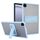For Samsung Galaxy Tab A9+ Skin Feel Holder PC Hybrid TPU Tablet Case(Light Blue) For Samsung Galaxy Tab A9+ Skin Feel Holder PC Hybrid TPU Tablet Case(Light Blue)