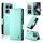 Per Xiaomi 14T Pro Custodia per telefono in pelle smerigliata magnetica con fibbia laterale (verde menta) Per Xiaomi 14T Pro Custodia per telefono in pelle smerigliata magnetica con fibbia laterale (verde menta)
