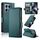 Per Xiaomi 14T Pro Custodia per telefono in pelle smerigliata magnetica con fibbia laterale (verde scuro) Per Xiaomi 14T Pro Custodia per telefono in pelle smerigliata magnetica con fibbia laterale (verde scuro)