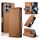 Per Xiaomi 14T Pro Custodia per telefono in pelle smerigliata magnetica con fibbia laterale (marrone) Per Xiaomi 14T Pro Custodia per telefono in pelle smerigliata magnetica con fibbia laterale (marrone)
