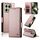 Per Xiaomi 14T Custodia per telefono in pelle smerigliata magnetica con fibbia laterale (oro rosa) Per Xiaomi 14T Custodia per telefono in pelle smerigliata magnetica con fibbia laterale (oro rosa)