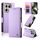 Per Xiaomi 14T Custodia per telefono in pelle smerigliata magnetica con fibbia laterale (viola) Per Xiaomi 14T Custodia per telefono in pelle smerigliata magnetica con fibbia laterale (viola)