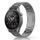 Per Huawei Watch GT 5 / GT 4 46mm Button Style Three Beads Cinturino per orologio in acciaio al titanio a sgancio rapido (grigio) Per Huawei Watch GT 5 / GT 4 46mm Button Style Three Beads Cinturino per orologio in acciaio al titanio a sgancio rapido (grigio)