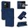 Per Redmi Note 14 Pro+ 5G AZNS Custodia per telefono in pelle con texture di vitello e pelle al tatto (blu) Per Redmi Note 14 Pro+ 5G AZNS Custodia per telefono in pelle con texture di vitello e pelle al tatto (blu)
