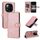 Per Redmi Note 14 Pro+ 5G AZNS Custodia per telefono in pelle con texture di vitello e pelle al tatto (oro rosa) Per Redmi Note 14 Pro+ 5G AZNS Custodia per telefono in pelle con texture di vitello e pelle al tatto (oro rosa)