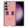 For Samsung Galaxy S23+ 5G Skin Card Bag Crossbody Lanyard Phone Case(Pink) For Samsung Galaxy S23+ 5G Skin Card Bag Crossbody Lanyard Phone Case(Pink)