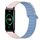 For Honor Watch ES Dual Color Magnetic Buckle 20mm Silicone Watch Band(Pink+Blue) For Honor Watch ES Dual Color Magnetic Buckle 20mm Silicone Watch Band(Pink+Blue)