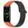 For Honor Watch ES Dual Color Magnetic Buckle 20mm Silicone Watch Band(Orange+Black) For Honor Watch ES Dual Color Magnetic Buckle 20mm Silicone Watch Band(Orange+Black)