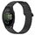 Per Garmin Forerunner 165 cinturino in silicone con fibbia magnetica bicolore da 20 mm (nero) Per Garmin Forerunner 165 cinturino in silicone con fibbia magnetica bicolore da 20 mm (nero)