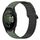 Per Garmin Forerunner 165 cinturino in silicone con fibbia magnetica bicolore da 20 mm (verde+nero) Per Garmin Forerunner 165 cinturino in silicone con fibbia magnetica bicolore da 20 mm (verde+nero)