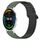 Per Garmin Venu 3 cinturino in silicone con fibbia magnetica bicolore da 22 mm (verde+nero) Per Garmin Venu 3 cinturino in silicone con fibbia magnetica bicolore da 22 mm (verde+nero)