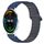 Per Garmin Venu 3 cinturino in silicone con fibbia magnetica bicolore da 22 mm (blu + grigio) Per Garmin Venu 3 cinturino in silicone con fibbia magnetica bicolore da 22 mm (blu + grigio)