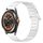 Per Xiaomi Watch S4 Sport cinturino in silicone con fibbia magnetica bicolore da 22 mm (bianco) Per Xiaomi Watch S4 Sport cinturino in silicone con fibbia magnetica bicolore da 22 mm (bianco)