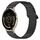 For Garmin Venu 3S Dual Color Magnetic Buckle 18mm Silicone Watch Band(Black) For Garmin Venu 3S Dual Color Magnetic Buckle 18mm Silicone Watch Band(Black)