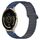 For Garmin Venu 3S Dual Color Magnetic Buckle 18mm Silicone Watch Band(Blue+Grey) For Garmin Venu 3S Dual Color Magnetic Buckle 18mm Silicone Watch Band(Blue+Grey)
