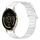 For Garmin Venu 3S Dual Color Magnetic Buckle 18mm Silicone Watch Band(White) For Garmin Venu 3S Dual Color Magnetic Buckle 18mm Silicone Watch Band(White)