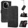 Per vivo iQOO Z9s Pro / T3 Pro 5G India Custodia per telefono in pelle con chiusura a scatto Cubic Skin Feel (nero) Per vivo iQOO Z9s Pro / T3 Pro 5G India Custodia per telefono in pelle con chiusura a scatto Cubic Skin Feel (nero)