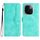 Per vivo iQOO Z9s Pro / T3 Pro 5G India Custodia in pelle con motivo a cuore (azzurro chiaro) Per vivo iQOO Z9s Pro / T3 Pro 5G India Custodia in pelle con motivo a cuore (azzurro chiaro)