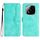 Per Redmi Note 14 Pro+ 5G Custodia in pelle con motivo a cuore (azzurro chiaro) Per Redmi Note 14 Pro+ 5G Custodia in pelle con motivo a cuore (azzurro chiaro)
