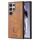 Per Samsung Galaxy S24 Ultra 5G AZNS K1 Series Card Slot Business Phone Case (giallo)