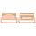 For Garmin 22mm 1 Pair Metal Medium Adapter Watch Band Quick Release Connector(Rose Gold) For Garmin 22mm 1 Pair Metal Medium Adapter Watch Band Quick Release Connector(Rose Gold)