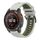 Per Garmin 26mm cinturino in silicone a sgancio rapido bicolore con strumento (grigio verde) Per Garmin 26mm cinturino in silicone a sgancio rapido bicolore con strumento (grigio verde)