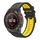 Per Garmin 22mm cinturino in silicone a sgancio rapido bicolore con strumento (nero giallo) Per Garmin 22mm cinturino in silicone a sgancio rapido bicolore con strumento (nero giallo)