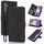 Per Samsung Galaxy S24 FE 5G Custodia per telefono in pelle di vitello con texture Fantasy Skin-feel (nero) Per Samsung Galaxy S24 FE 5G Custodia per telefono in pelle di vitello con texture Fantasy Skin-feel (nero)
