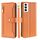 Per OPPO Reno12 5G Global Sheep Texture Portafoglio con cerniera in pelle Custodia per telefono (arancione) Per OPPO Reno12 5G Global Sheep Texture Portafoglio con cerniera in pelle Custodia per telefono (arancione)