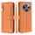 Per OPPO Reno12 F 5G Custodia per telefono in pelle con cerniera a tracolla con texture di pecora (arancione) Per OPPO Reno12 F 5G Custodia per telefono in pelle con cerniera a tracolla con texture di pecora (arancione)