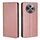 Per OPPO Reno12 F 5G Custodia per telefono magnetica in pelle tinta unita Gloss Oil (oro rosa) Per OPPO Reno12 F 5G Custodia per telefono magnetica in pelle tinta unita Gloss Oil (oro rosa)