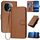 Per vivo iQOO Z9s Pro / T3 Pro 5G India YX0070 Custodia per telefono in pelle con fibbia in fibra di carbonio con cordino (caffè) Per vivo iQOO Z9s Pro / T3 Pro 5G India YX0070 Custodia per telefono in pelle con fibbia in fibra di carbonio con cordino (caffè)