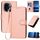 Per vivo iQOO Z9s Pro / T3 Pro 5G India YX0070 Custodia per telefono in pelle con fibbia in fibra di carbonio con cordino (rosa) Per vivo iQOO Z9s Pro / T3 Pro 5G India YX0070 Custodia per telefono in pelle con fibbia in fibra di carbonio con cordino (rosa)