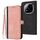 Per Redmi Note 14 Pro+ 5G Custodia in pelle con cinturino a doppia piega e fibbia laterale (rosa) Per Redmi Note 14 Pro+ 5G Custodia in pelle con cinturino a doppia piega e fibbia laterale (rosa)